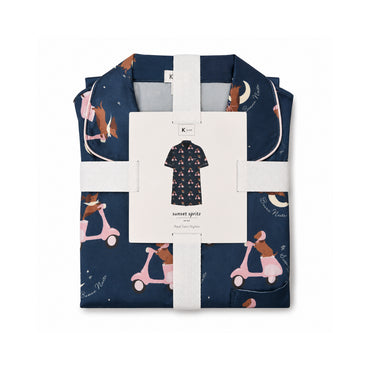 K&Co. Sunset Spritz Series Satin Nightie - SWEET DREAMS