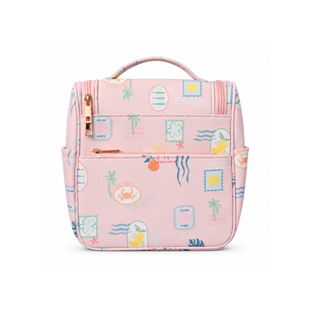 K&Co. Sunset Spritz Series Travel Toiletry Bag - VACATION