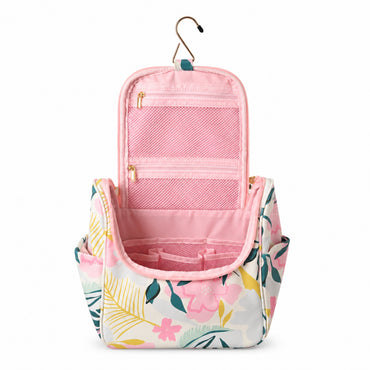 K&Co. Sunset Spritz Series Travel Toiletry Bag - FLOWER POP