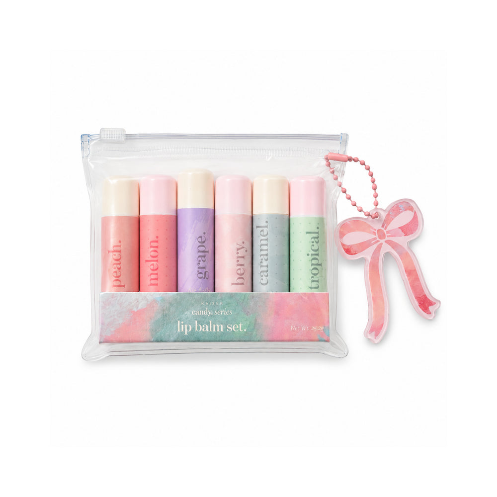 Candy Series Lip Balm Set 6 Pack