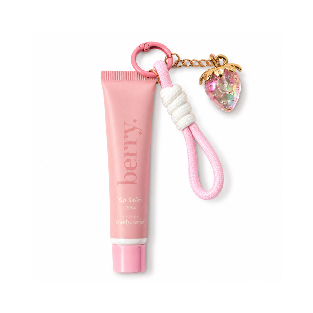 Candy Series Lip Balm Key Chain - BERRY