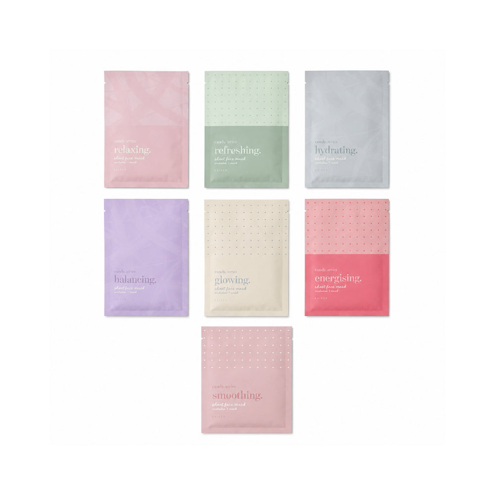 Candy Series Face Mask Kit 7 Piece