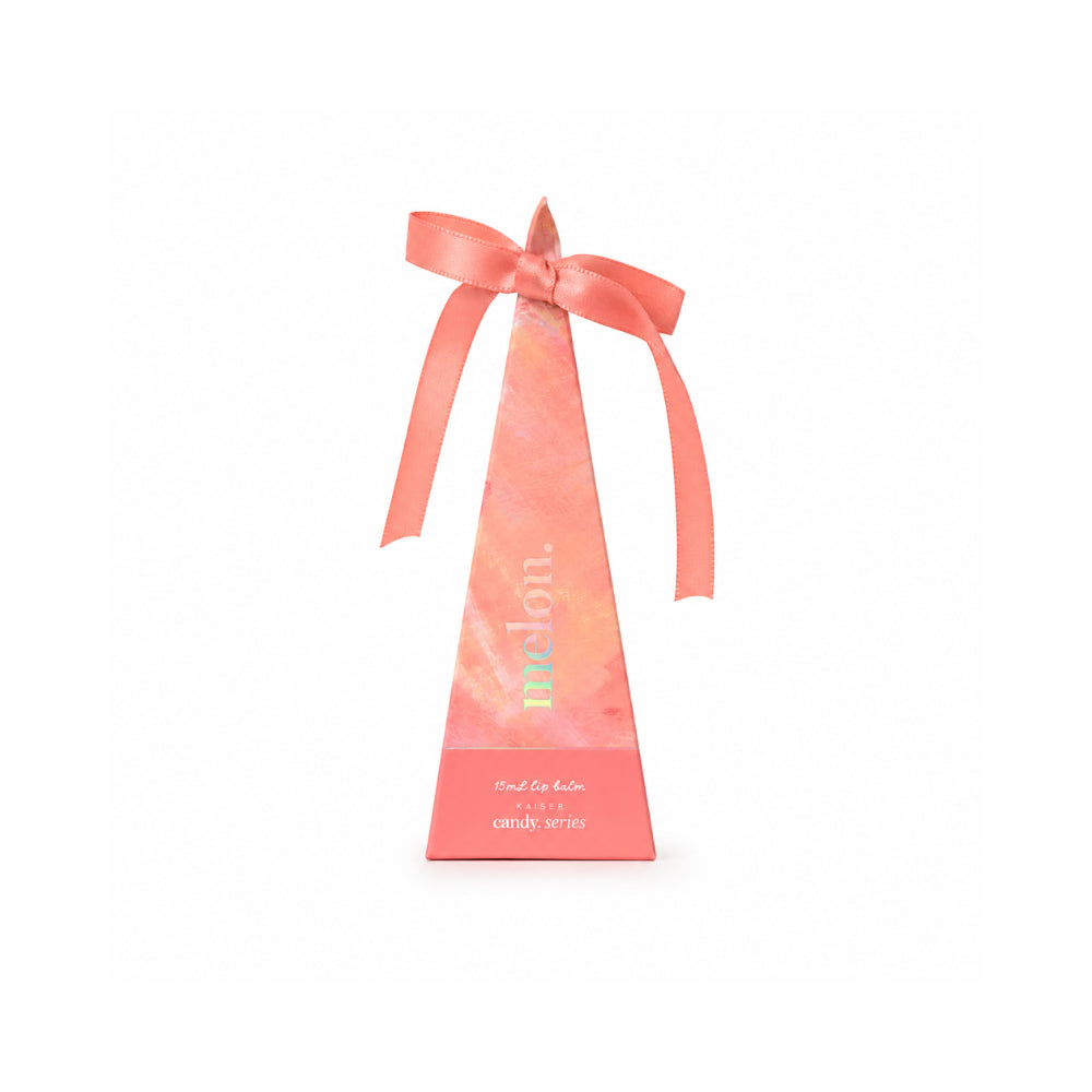 Candy Series Christmas Lip Balm Key Chain - MELON