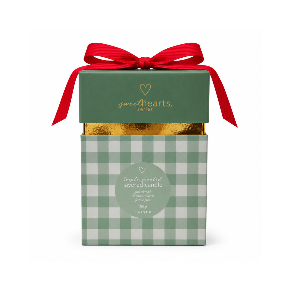 Sweethearts Series Christmas Triple Scented Candle 380g - MERRY & BRIGHT