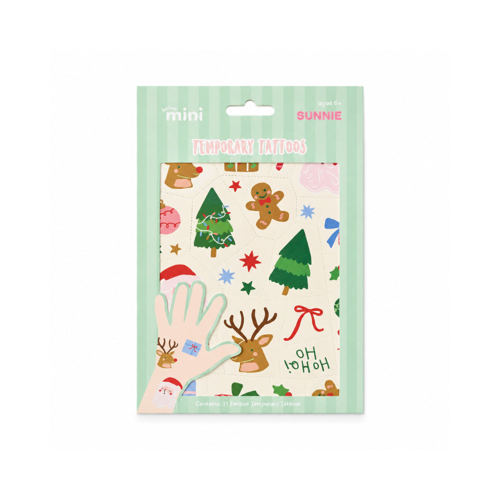 Sunnie Series Christmas Temporary Tattoos - HO HO