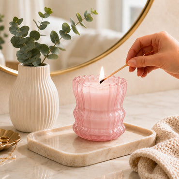 Grace Collection 260g Glass Candle - LYCHEE & PEONY