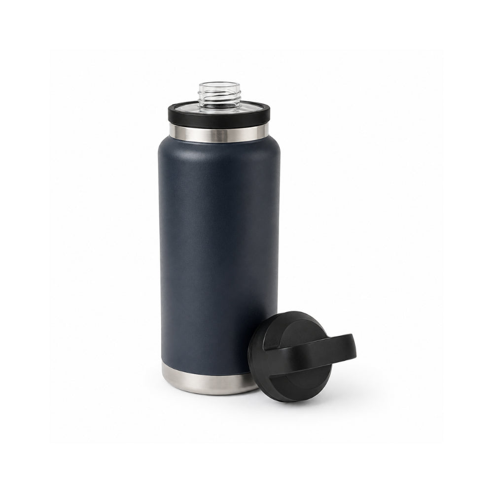 K&Co. Mens Insulated Metal Drink Bottle 1.1L - NAVY
