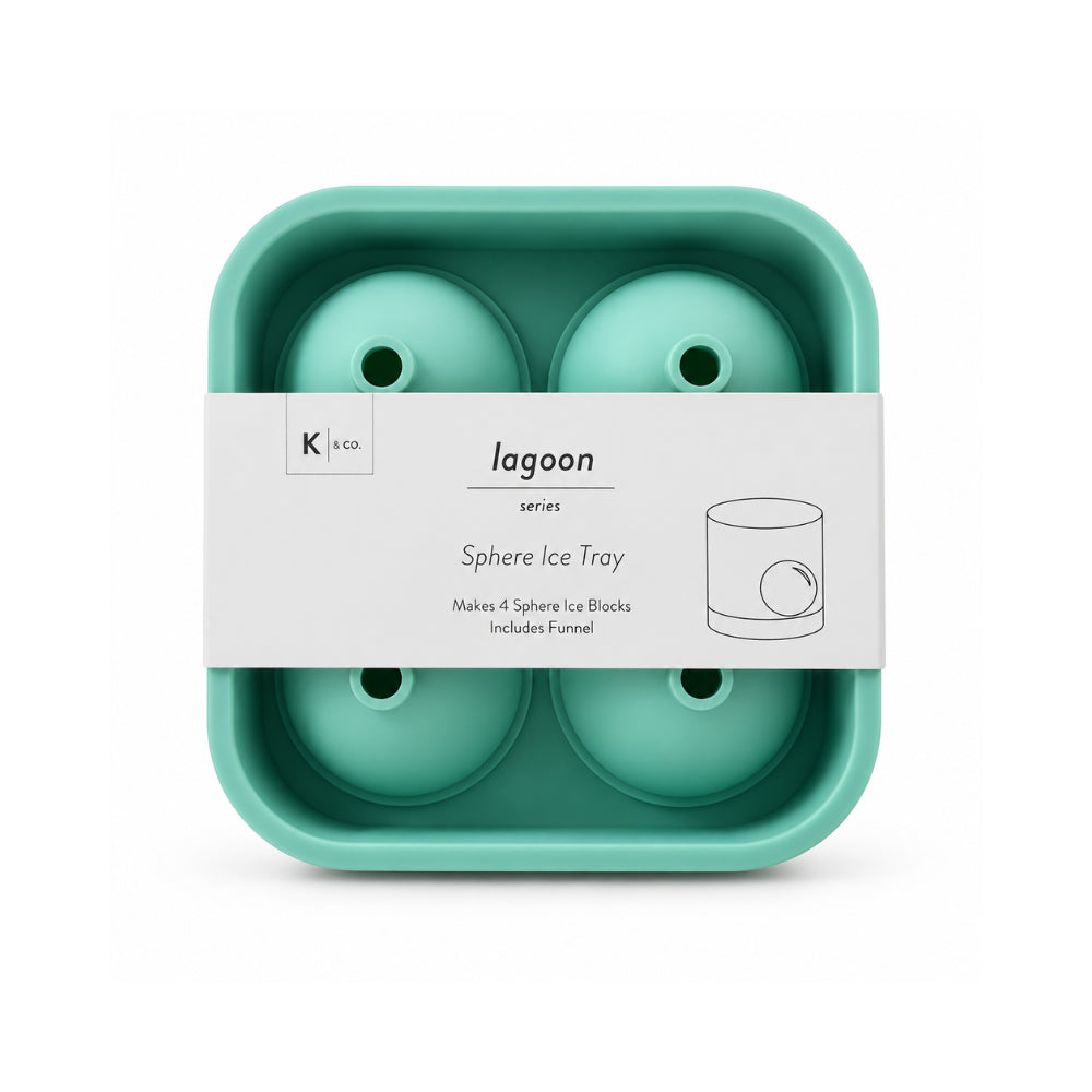 K&Co. Ice Tray Sphere - MINTY