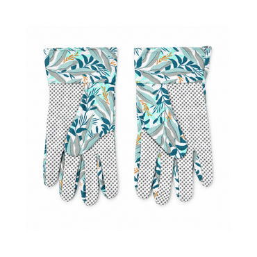 K&Co. Lagoon Series Gardening Gloves - BOTANIC LEAVES