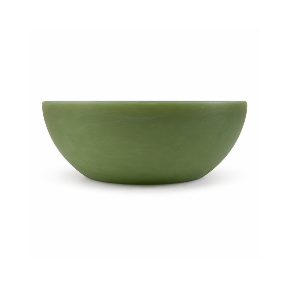 K&Co. Lagoon Series Large Resin Salad Bowl - GREEN
