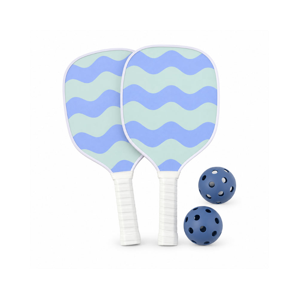 The Grapefruit Collection Pickle ball Set - OCEAN RIPPLE