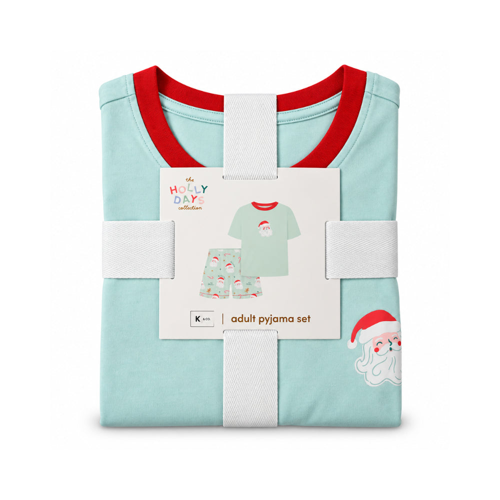 Holly Days Christmas Collection Adult Pyjama Set - HO HO HO
