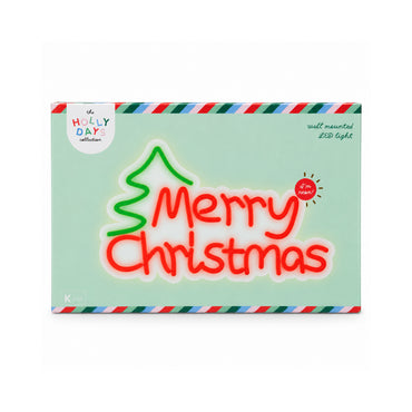 Holly Days Christmas Collection LED Light - MERRY CHRISTMAS