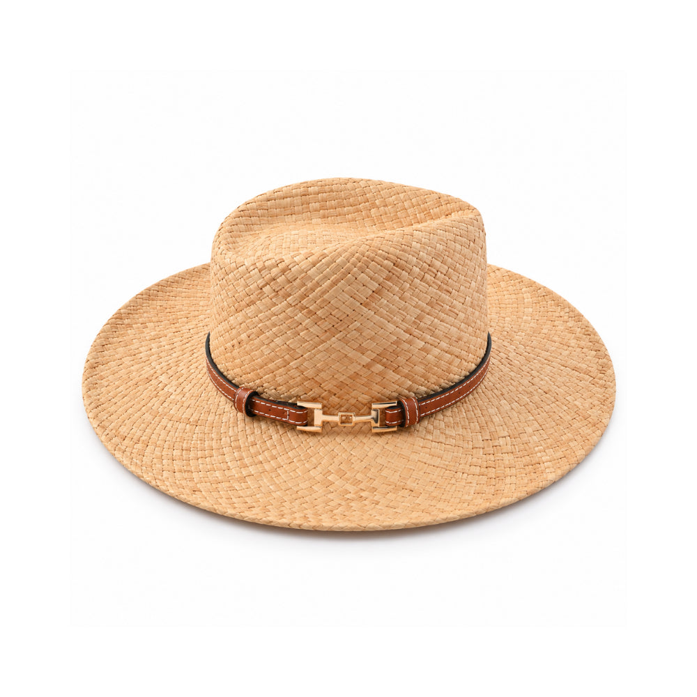 Sun and Sea Collection Raffia Straw Fedora