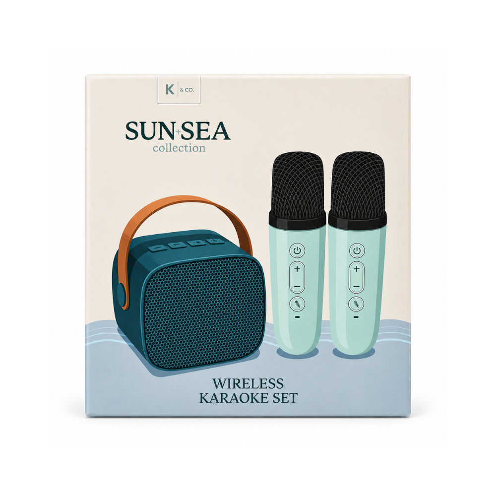 Sun and Sea Collection Karaoke Machine - SEAFOAM