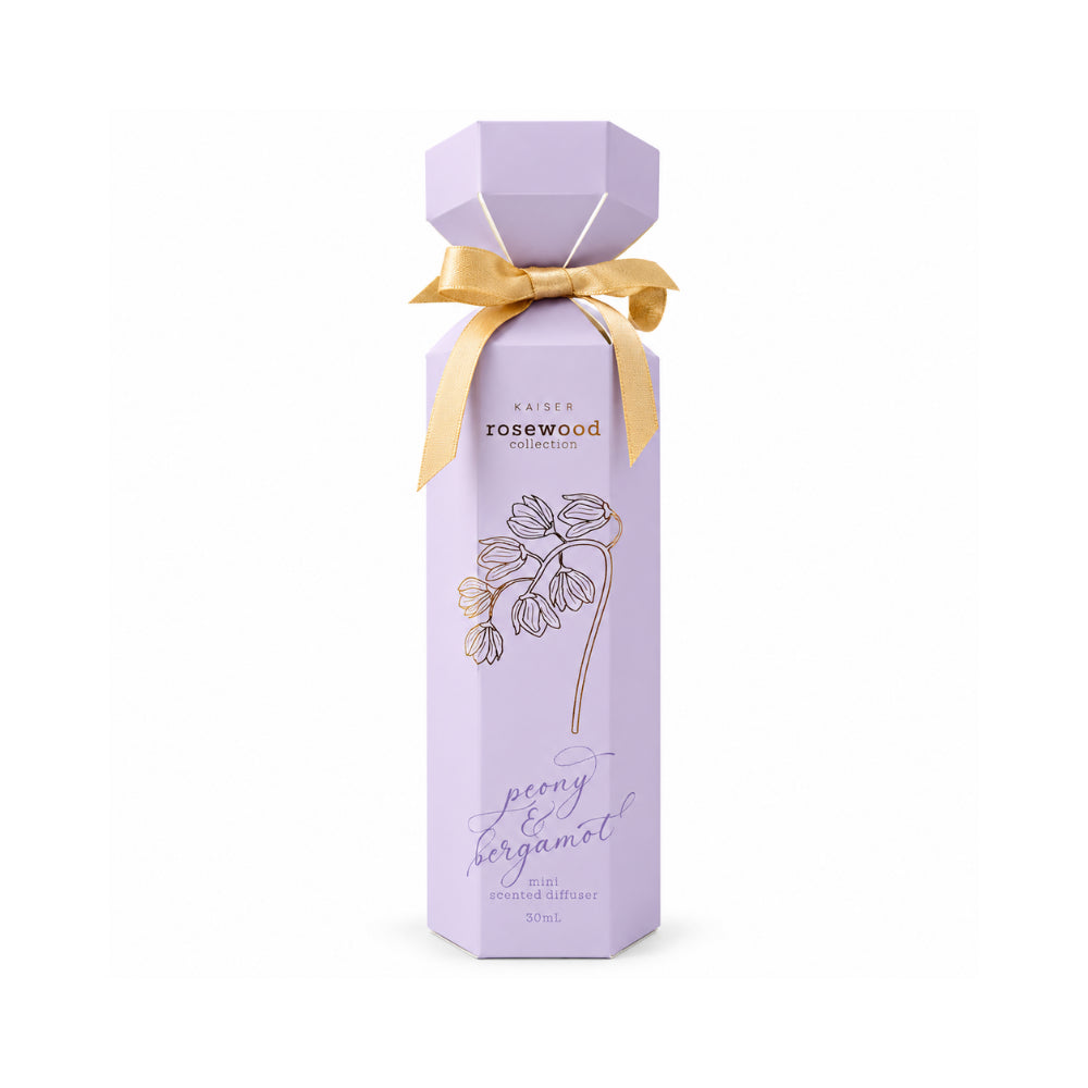 Rosewood Collection Mini Diffuser 30mL - PEONY & BERGAMOT