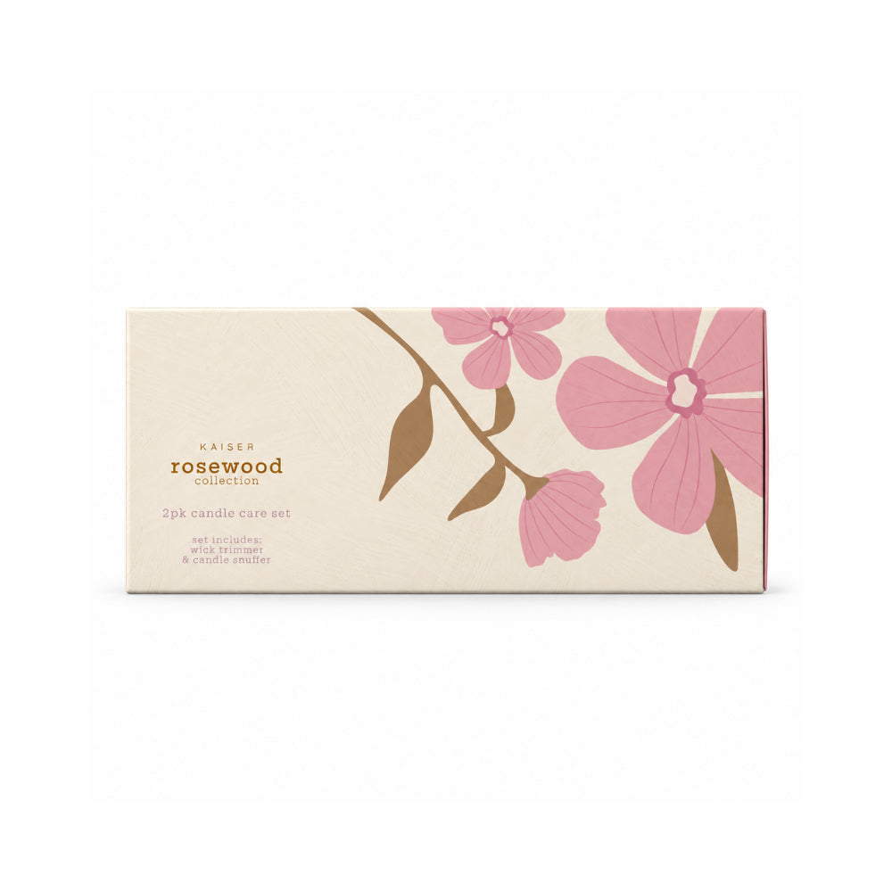 Rosewood Collection Candle Care Set 2 Pack - GOLD