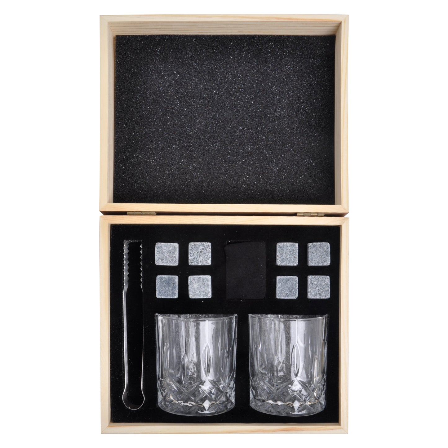 Whiskey Glass & Stone Set