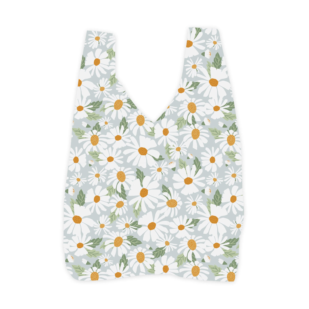 Reusable Tote Bag - LOTS OF DAISY