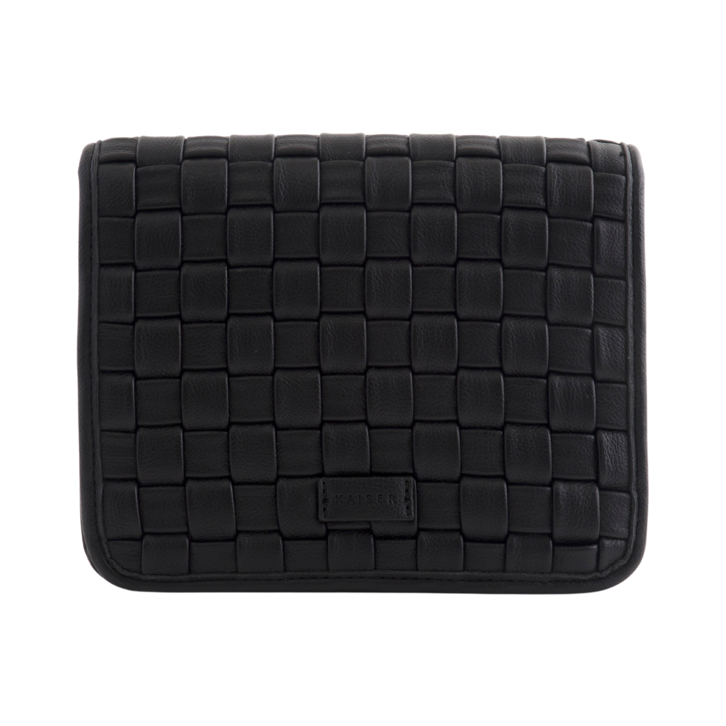 Woven Classic Side Bag - Black