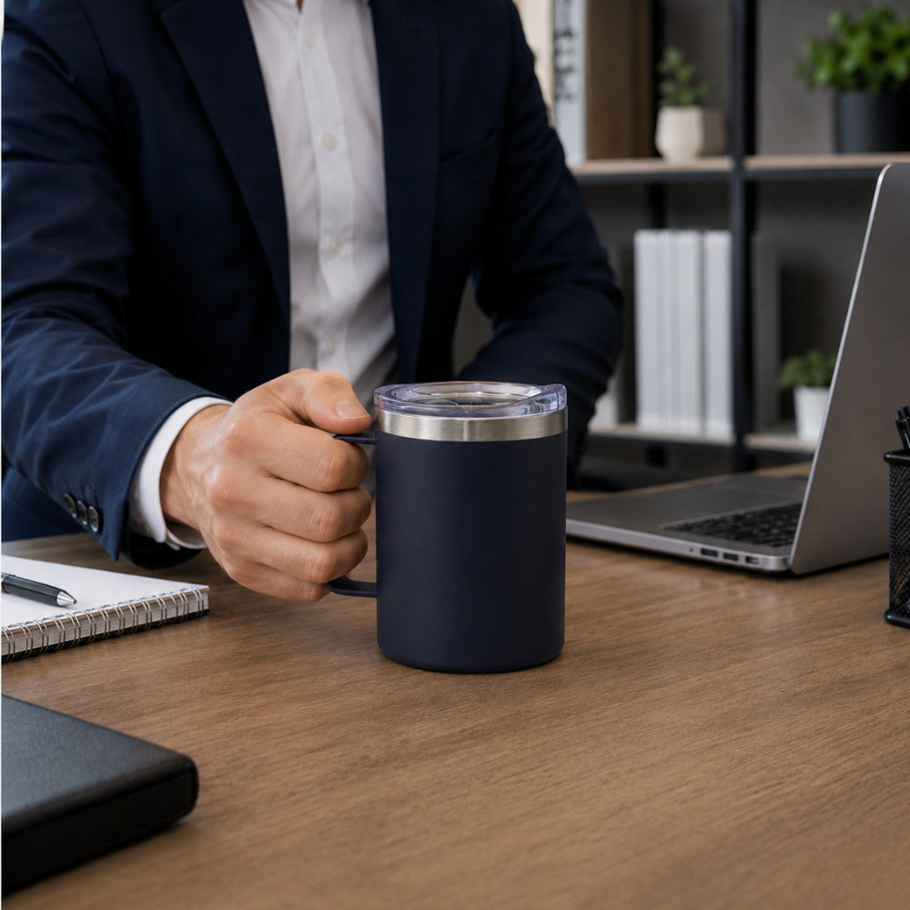 Travel Coffee Mug - Navy