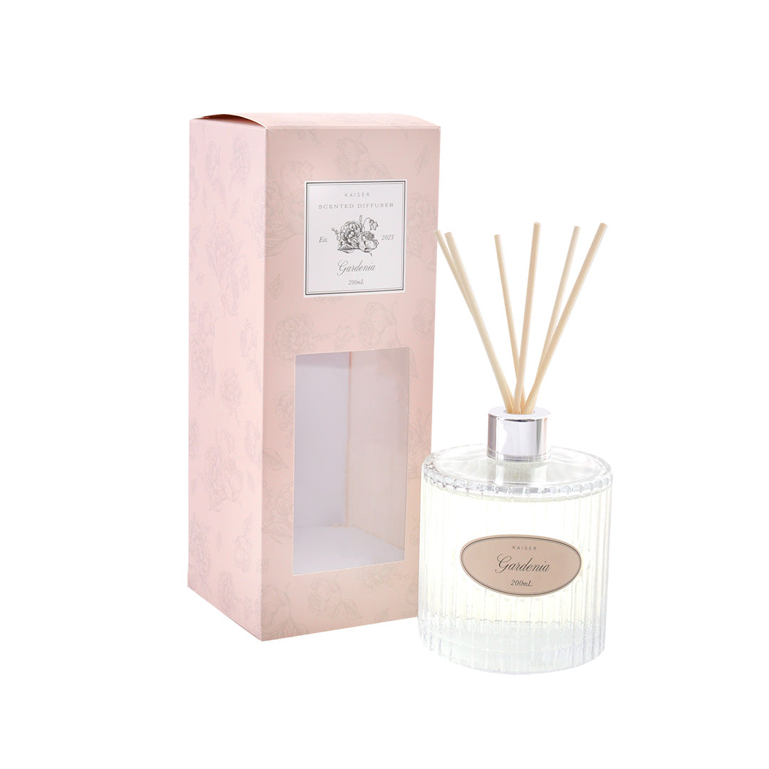 Reeded Range Diffuser 200Ml - Gardenia