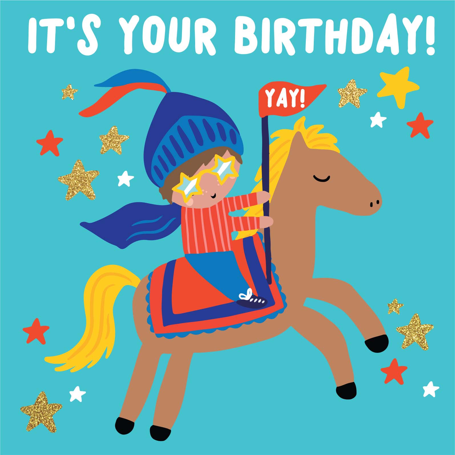 Greeting Card Enchanted - KNIGHT
