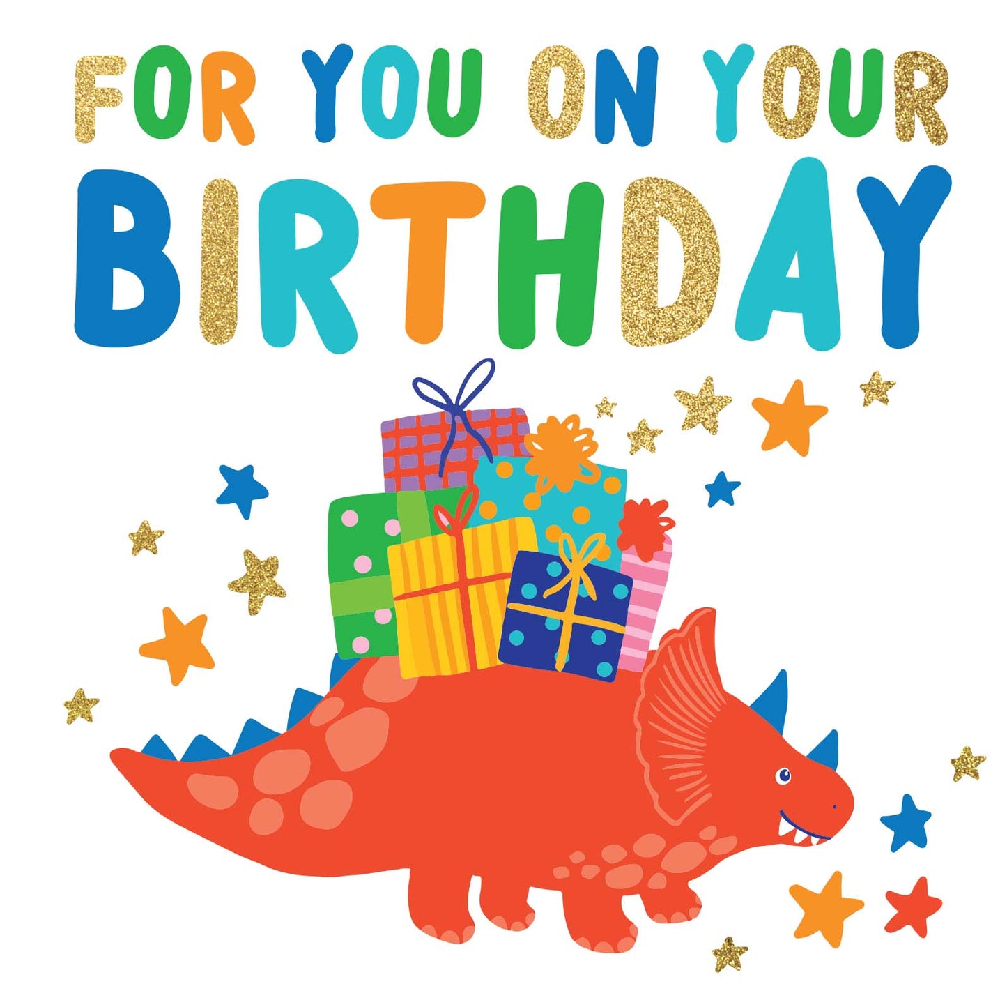Greeting Card Enchanted - STEGASAURUS