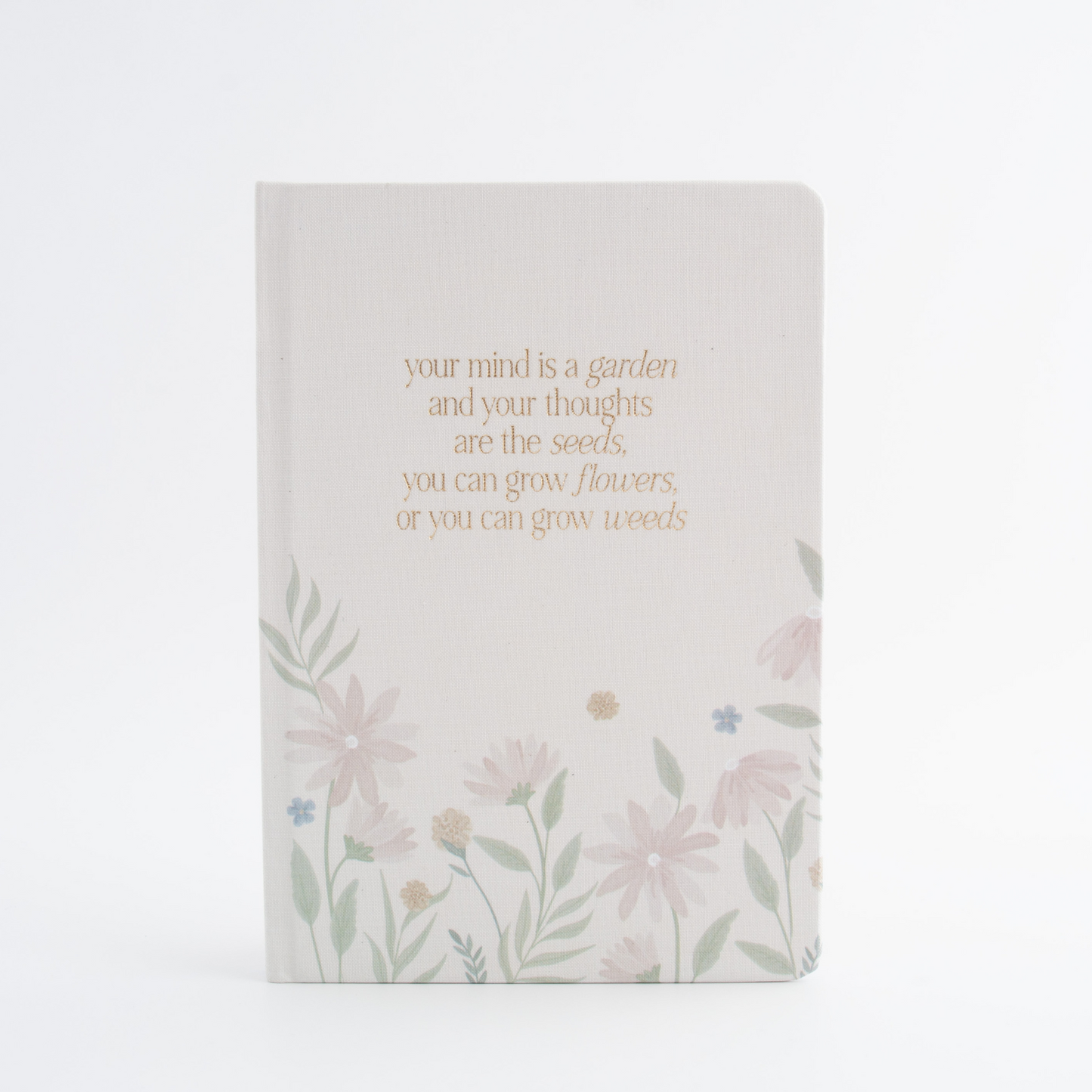 Prompted Grateful Journal With Pen - Blushing Floral