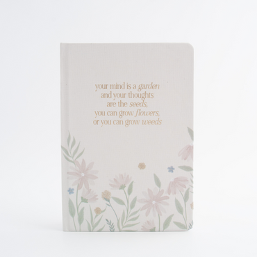 Prompted Grateful Journal With Pen - Blushing Floral