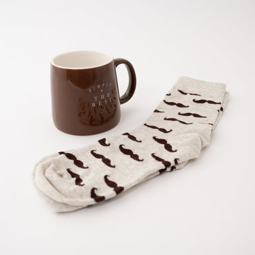 Ceramic Mug & Sock Set - The Best