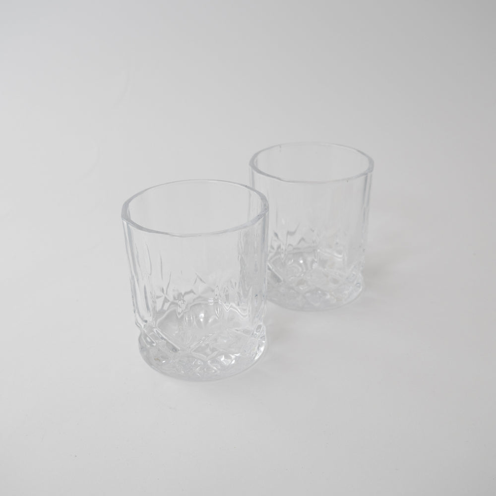 Whiskey Glasses 2Pk - Diamond