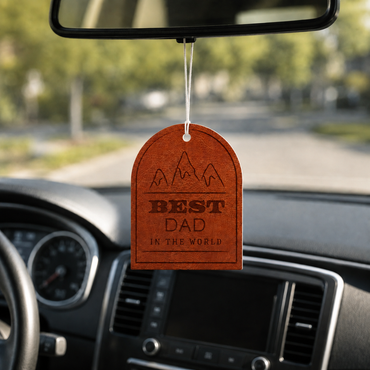 Novelty Air Freshener - Best Dad