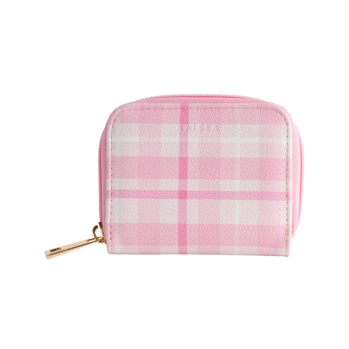 Zip Up Purse - Gingham