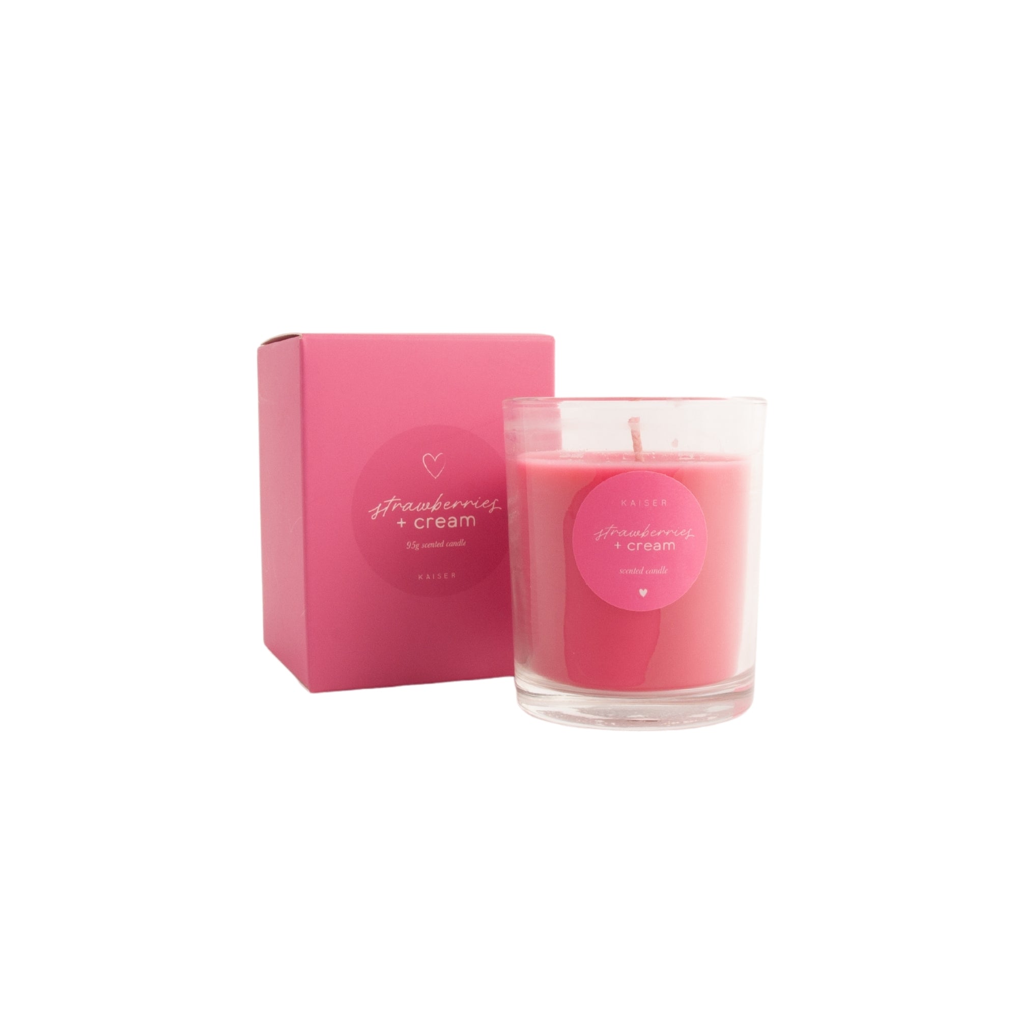 Sweethearts Mini Candle - Strawberries & Cream