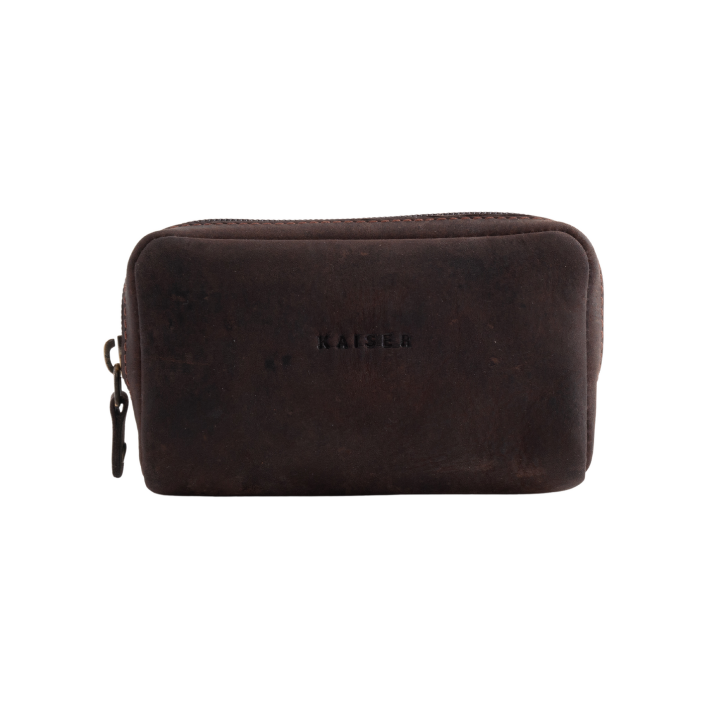 K&Co. Genuine Leather Coin Purse - Espresso