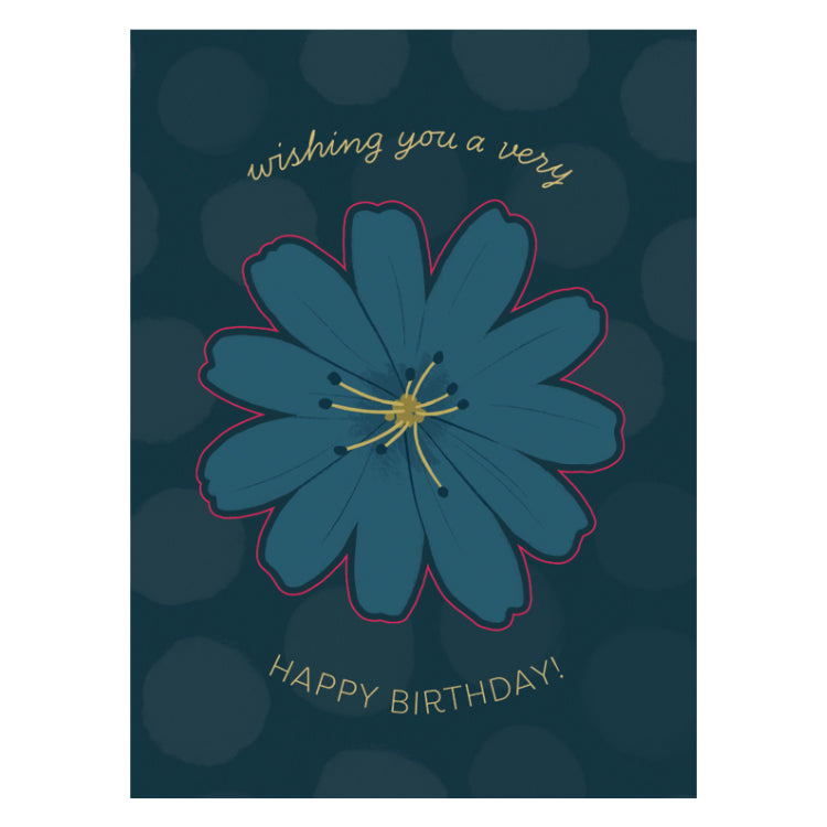 Premium Greeting Card BIRD SONG - Bloom