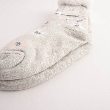 Kaiser Slipper Socks - STAR FLORAL