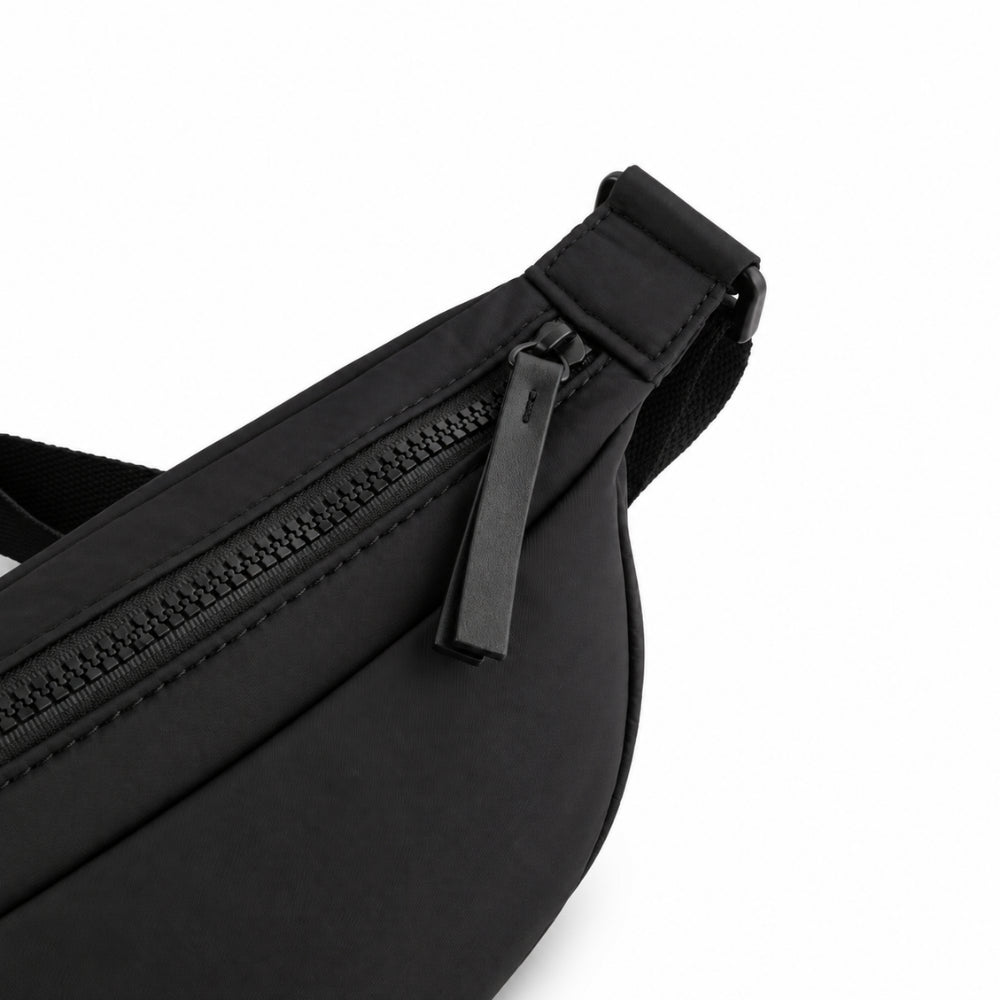 Kaiser Nylon Sling Bag - BLACK