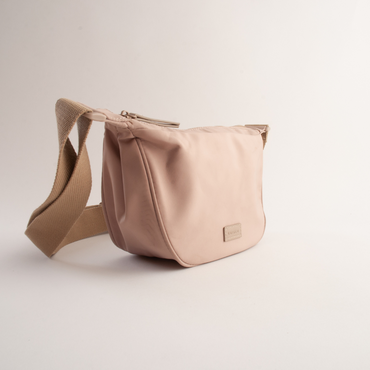 Kaiser Nylon Sling Bag - BEIGE