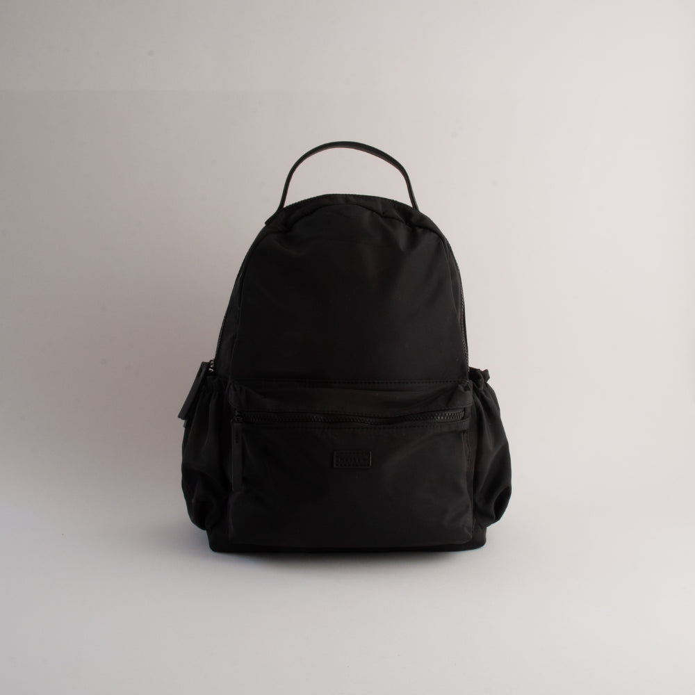 Nylon Backpack - BLACK