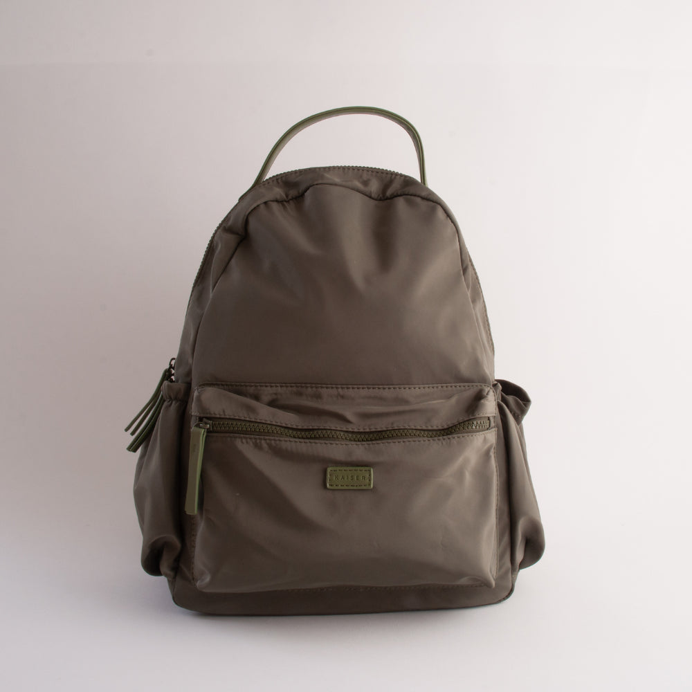 Nylon Backpack - GREEN