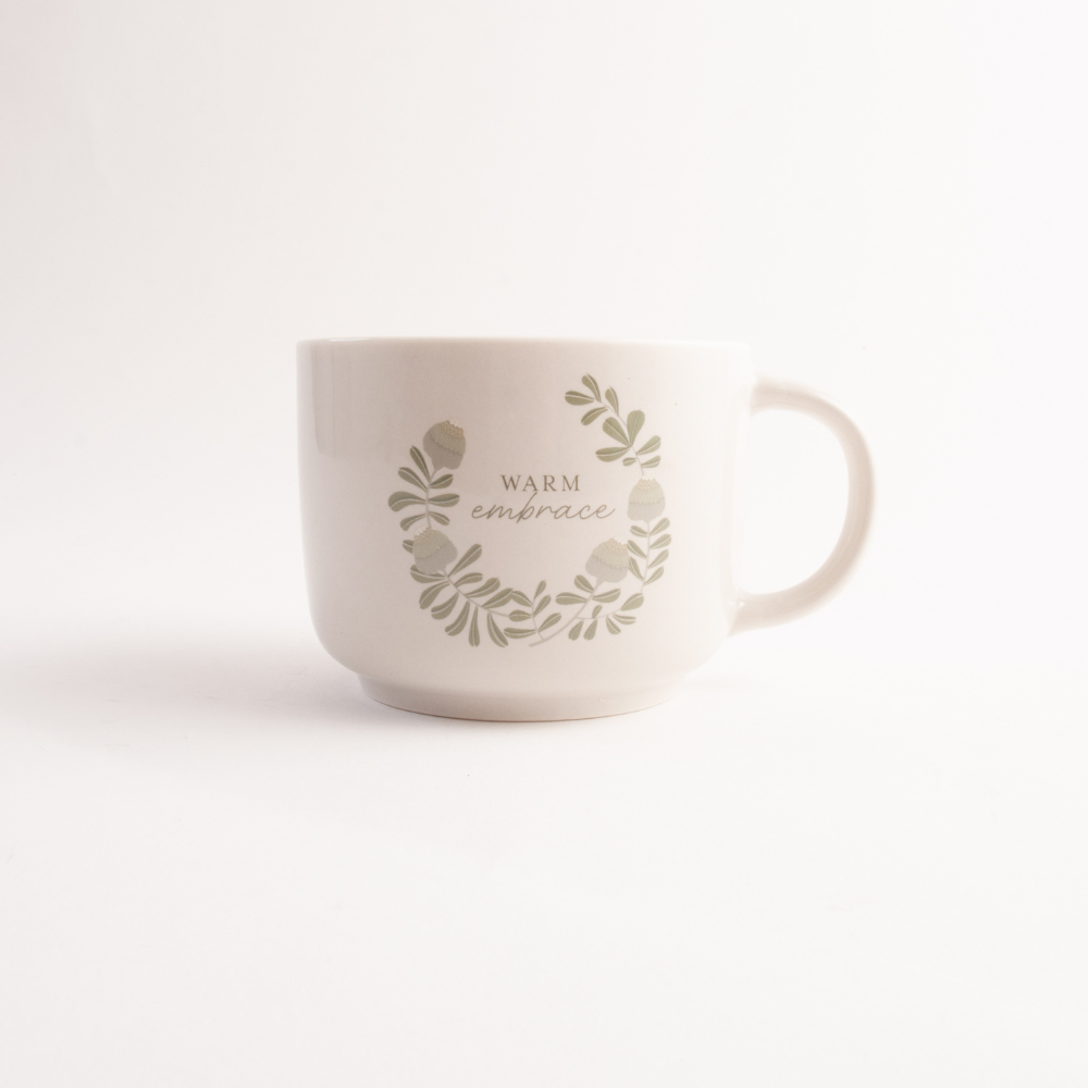 Tea Mug - WARATAH EMBRACE