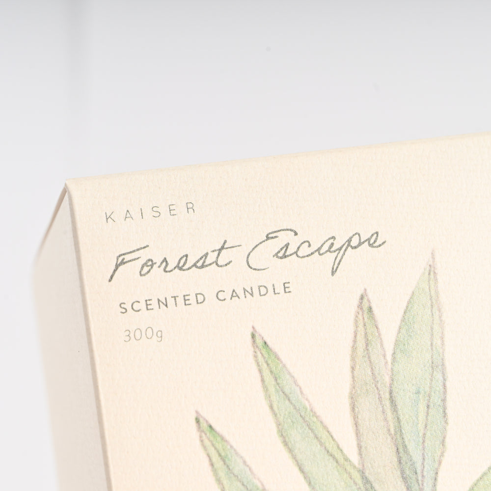 Homegrown Candle 300gms - FOREST ESCAPE