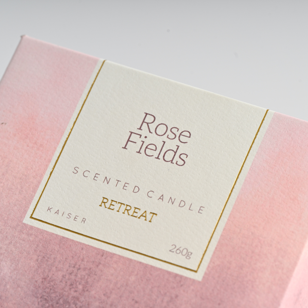 Retreat Candle 260g - ROSE FIELDS