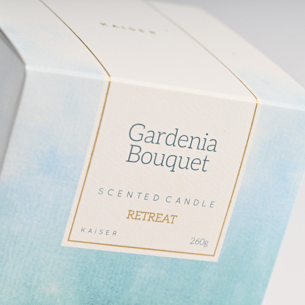 Retreat Candle 260g - GARDENIA BOUQUET