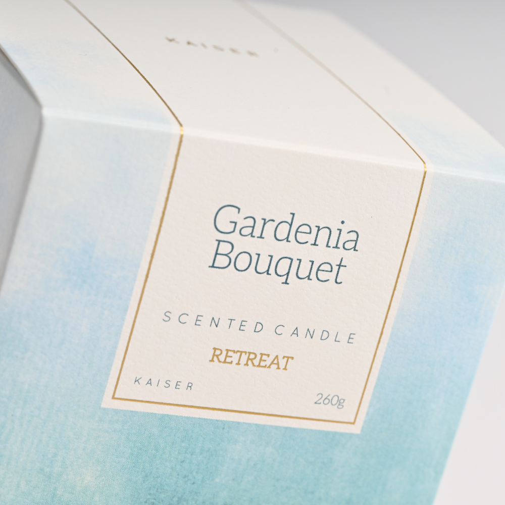 Retreat Candle 260g - GARDENIA BOUQUET