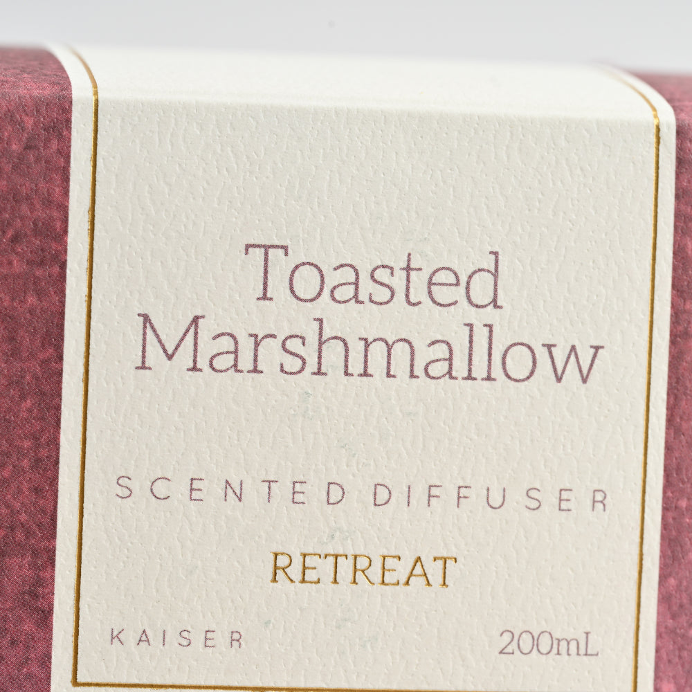 Retreat Reed Diffuser 200ml - TOASTED MARSHMALLOW
