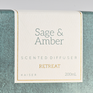 Retreat Reed Diffuser 200ml - SAGE & AMBER