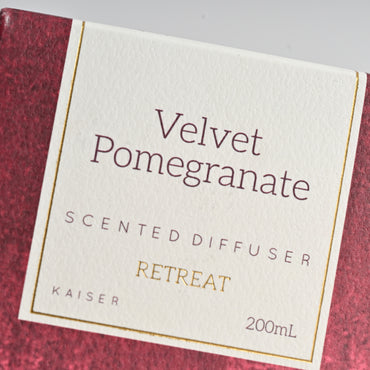 Retreat Reed Diffuser 200ml - VELVET POMEGRANATE